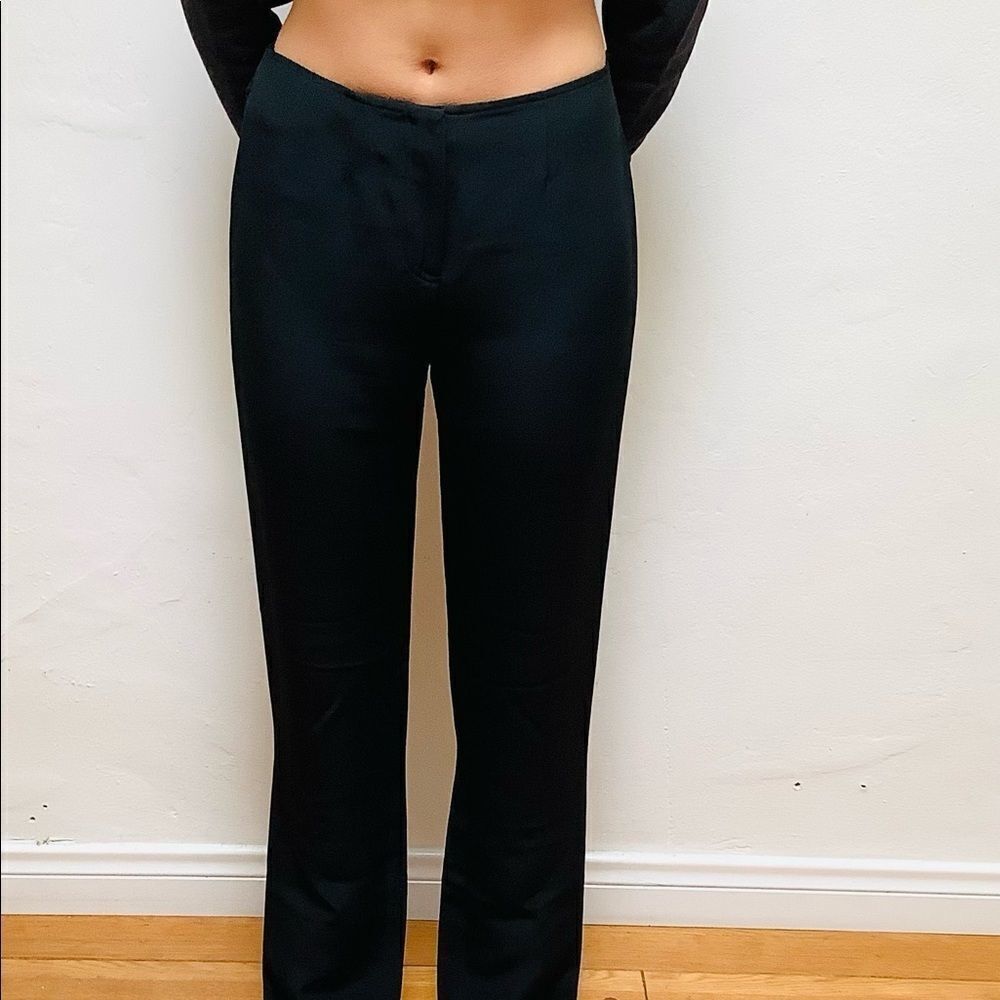 PARALLEL WOMENS CASUAL BLACK TROUSER SIZE 4